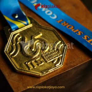 Medali Zinc Alloy Custom Juara 1 IPSI