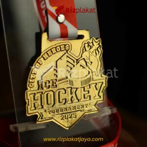 Medali Zinc Alloy Custom ICE Hockey Tournament 2025