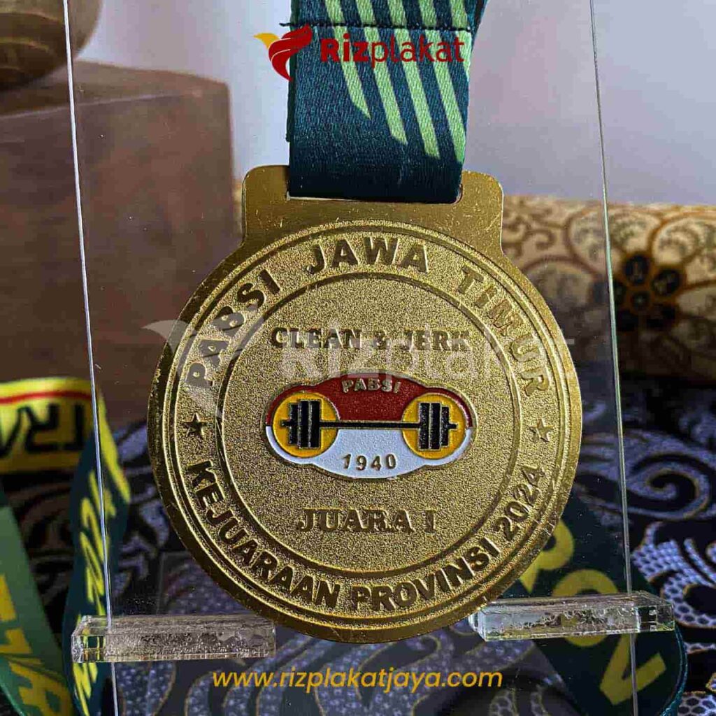 Contoh Produk Pabrik Medali Logam Surabaya | Pilihan Bahan Awet
